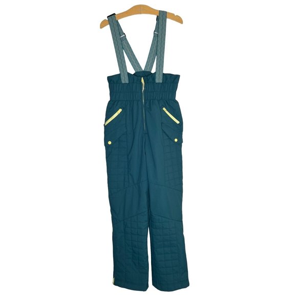 Free People Movement All Prepped Bibb Snow Ski Pants Suit Size XS - Blue